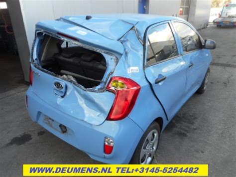 Kia Picanto 1 0 12V Sloopvoertuig 2011 Blauw