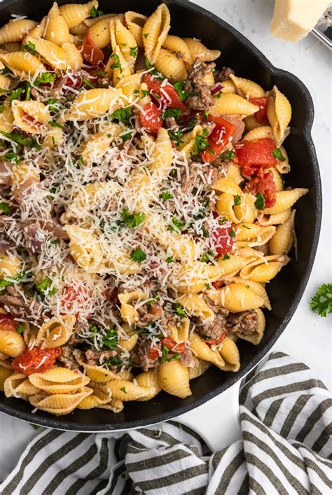 Steps To Make Ground Beef Pasta Skillet Recipes