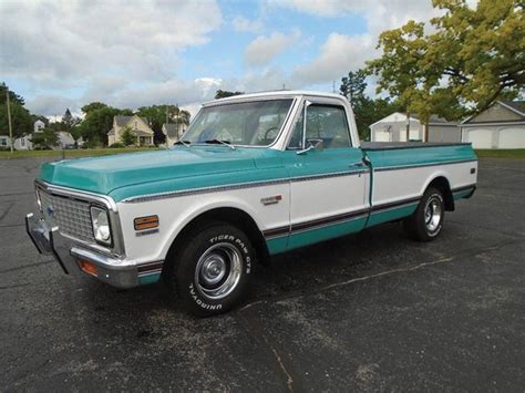 1972 Chevrolet C10 Fleetside Long Bed Pickup For Sale Classiccars