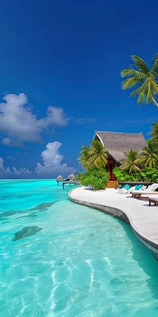 Premium Photo | Best relaxing vacation island of Maldives