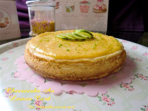 Cheesecake Au lemon Curd Une irrésistible envie de sucré