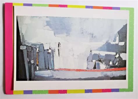 BALLET, NICOLAS DE Stael-French Abstract Painter, Nga-1990 Art Postcard ...