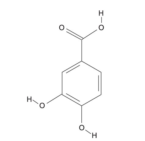 Chemical Structure Of Protocatechuic Acid Download Scientific Diagram