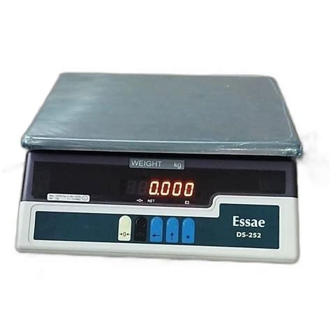 Essae Digital Tabletop Electronic Weighing Machine For Business Use