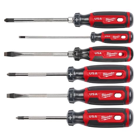 6PC Cushion Grip Screwdriver Set (USA) | Milwaukee Tool