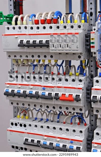 Abb Electric Circuit Breakers Installed On Stock Photo 2295989943 ...