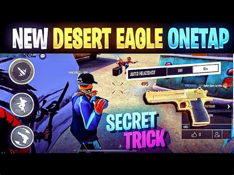 New Desert Eagle One Tap Headshot Trick Free Fire Me Headshot Kaise