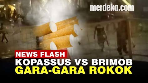 Kronologi Brimob Vs Kopassus Di Papua Gara Gara Rokok Berujung