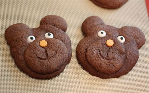 Teddy Bear Cookies Just About Baked