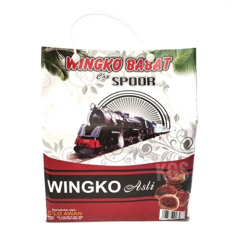 Wingko Babat Cap Spoor Isi Pcs Wingko Babat Kelapa Asli Kue