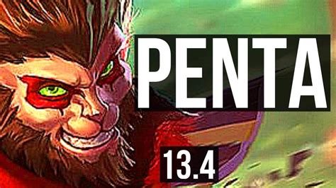 Wukong Vs Gnar Top Penta Legendary K Mastery Euw Master