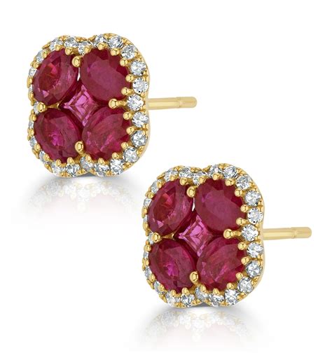 Ruby Earrings Uk™