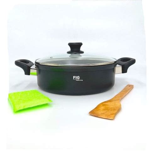 Fig Non Stick Multipurpose Pan 28cm With Glass Lid For Sale ️view Prices Online