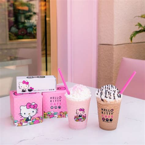 Hello Kitty Cafe On Instagram Takeout Treats And Blended Drinks 💕 The