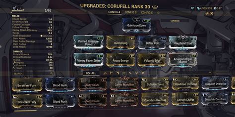 The Best Corufell Builds - Warframe