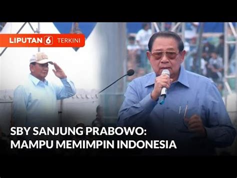 Full Sby Sanjung Prabowo Saat Kampanye Akbar Partai Demokrat Di