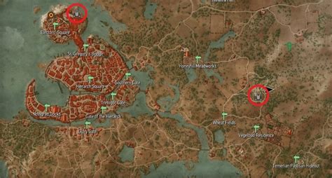 34 Novigrad Map Witcher 3 Maps Database Source