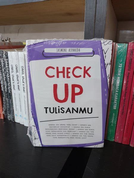 Jual Buku Check Up Tulisanmu Jasmine Asyahida Di Lapak Barokah Book