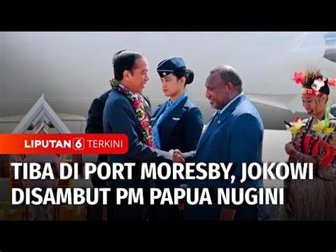 Dari Australia Presiden Jokowi Lanjutkan Kunjungan Kerja Ke Papua