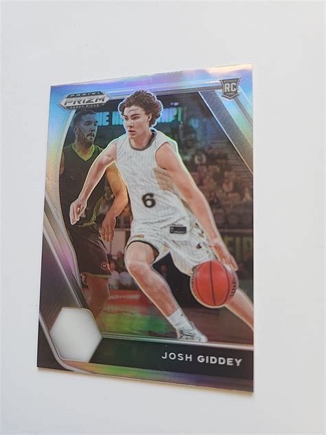 2021 Panini Prizm Draft Picks HOLO Basketball Josh Giddey RC Base 17