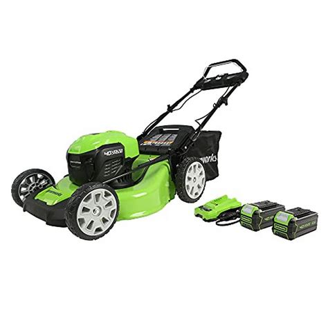 Rent To Own Greenworks Greenworks 40v 21 Brushless Self Propelled Lawn Mower 2 X 4ah Batteries