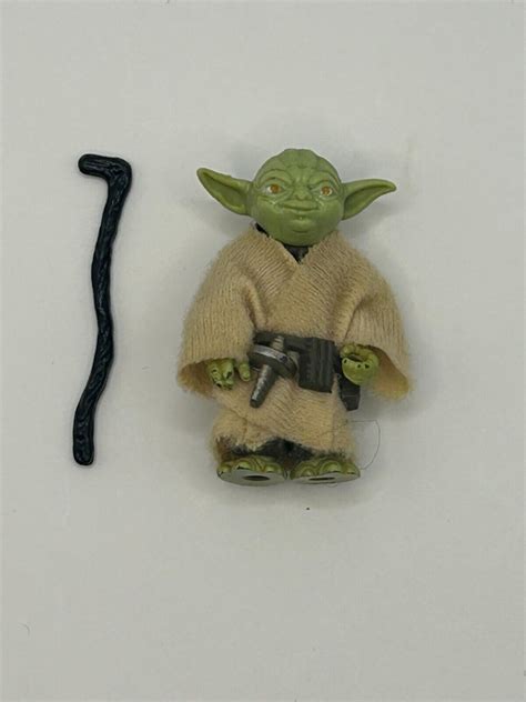 Vintage Kenner Star Wars Esb Lot Yoda Near Complete With Belt Cape