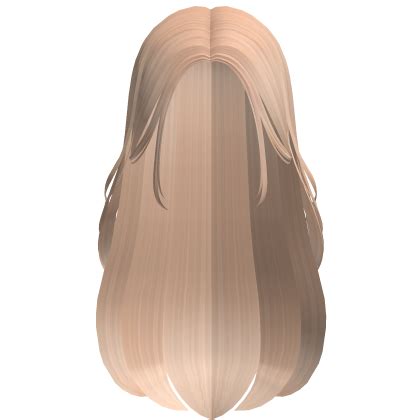 Long Straight Hair Blonde Roblox