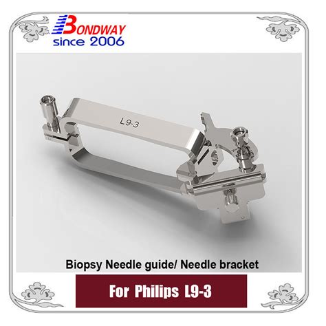 Reusable Biopsy Needle Guide For Philips Linear Ultrasonic Transducer