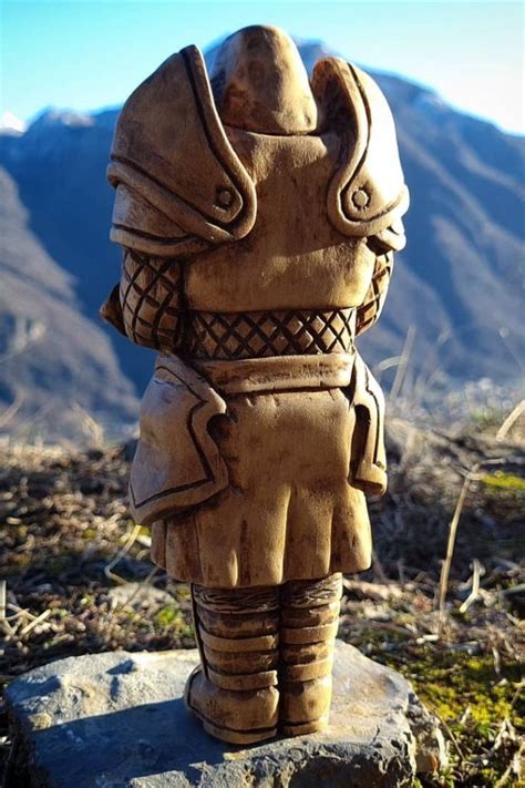 Warcraft Knight Wood Carving Sculture In Legno Scultura Legno