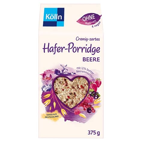 K Lln Hafer Porridge G Von Aldi S D Ansehen