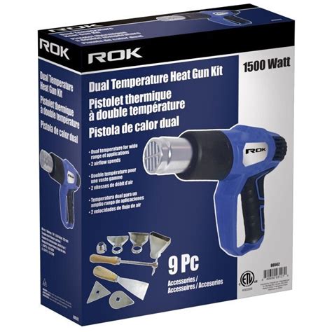 Rok Dual Temp Heat Gun Kit