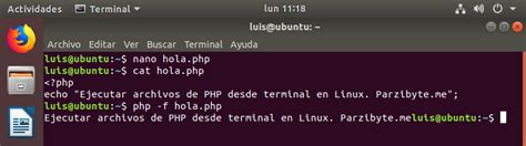 Ejecutar código PHP desde terminal o CMD Parzibyte s blog