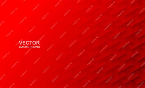 Premium Vector | Abstract. Modern background. Red polygon background.