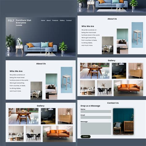 Furniture Website Inspiration Figma Community