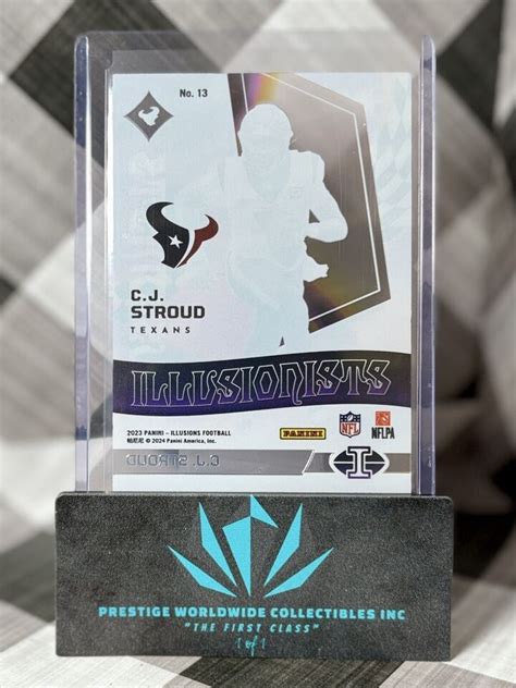 Cj Stroud Illusions Illusionists Rookie Houston Texans Rc Ebay