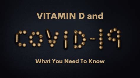 Vitamin D and COVID-19: Quince Orchard Medical Center: Integrative & Regenerative Medicine