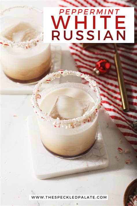 Peppermint White Russian 3 Ingredient Peppermint Schnapps Cocktail