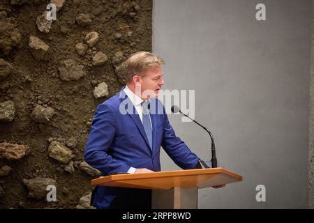 The Hague Pieter Omtzigt Nsc During The First Question Time In The