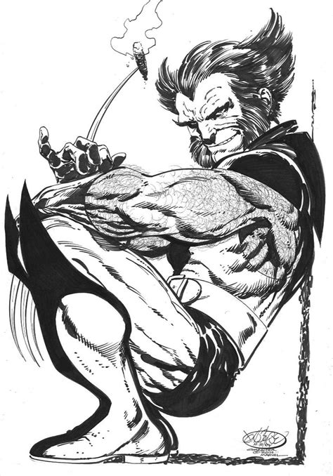 John Byrne Draws Photo Wolverine Artwork Wolverine Wolverine Marvel