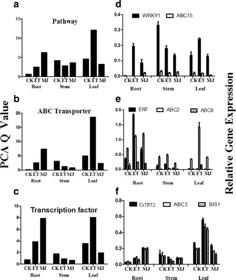 Relative Expression Levels By Qpcr Of Selected Tia Related Genes