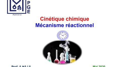 Cin Tique Chimique M Canisme R Actionnel Youtube