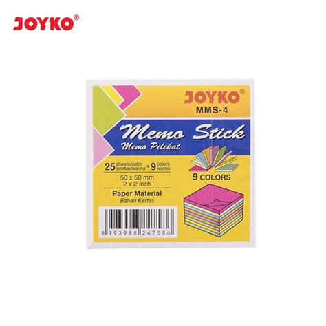 Jual Memo Stick Sticky Note Kertas Memo Memo Tempel Joyko Mms