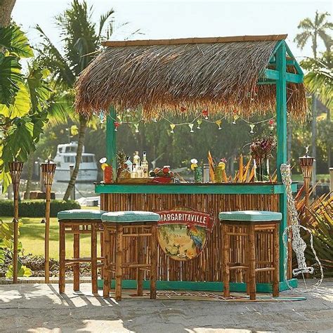 Something fun to build for by the pool | Diy outdoor bar, Backyard bar, Tiki bar