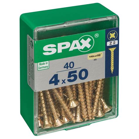 Abc Spax Senkkopf 4x50 40st Abc Spax Kleineisen Online Shop Bgu