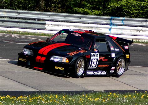 Mustang Shelby Gt R Dtm Racecar Rendering Brings Back Foxbody Mustang