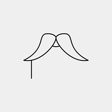 Black Moustache, Moustache, Moustaches, Moustache Clipart PNG and ...