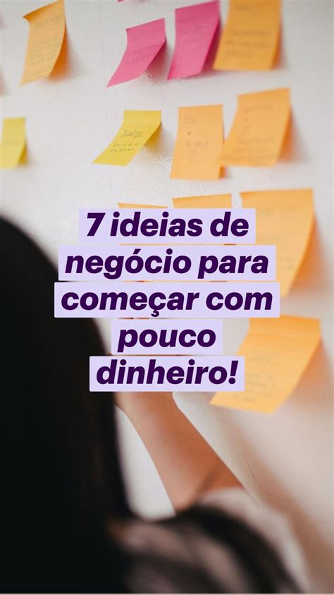 Ideias De Neg Cio Para Come Ar Pouco Dinheiro Money Saver