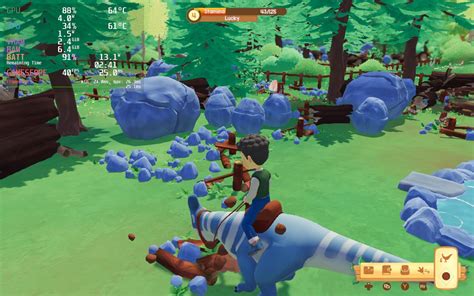 Paleo Pines A Relaxing Dinosaur Farming Simulator Coming To Steam