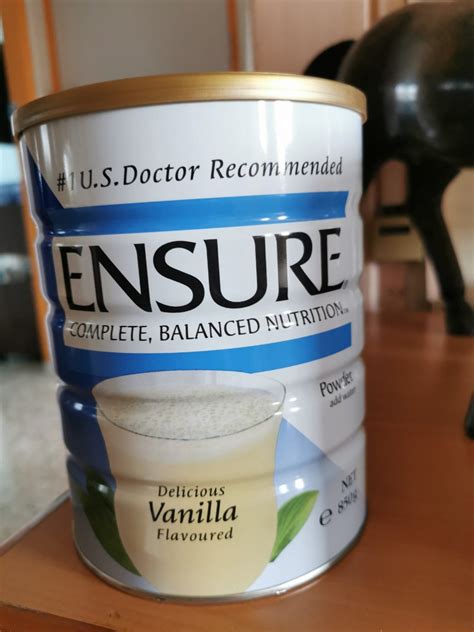 Ensure Milk Vanilla 850g X 2 Tins Health Nutrition Health