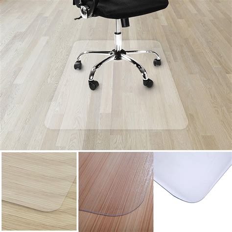 Ktaxon 36x48"Hard Wood Floor Home Office Pvc Floor Mat Square for ...